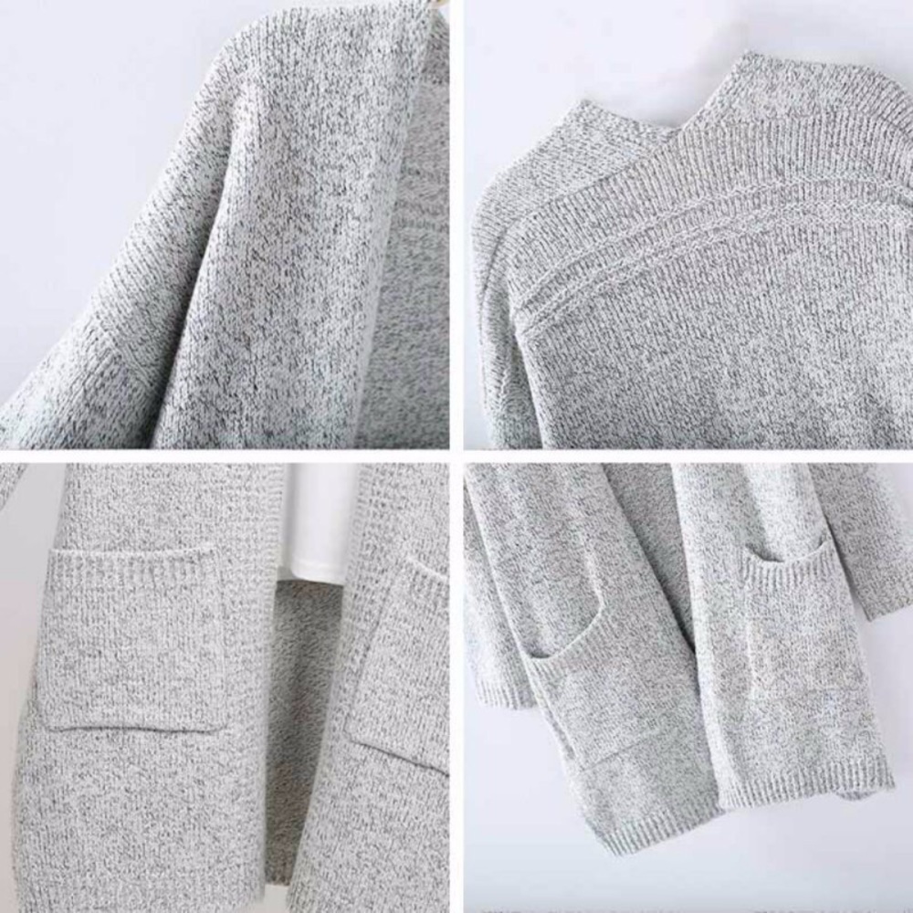 Womens Winter Sweater Soft Knitted Coat - Picture 6 of 6